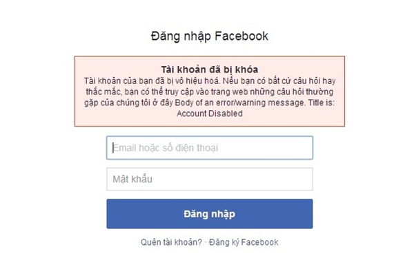 muốn lấy lại tài khoản Facebook