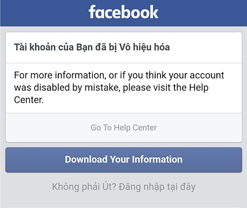 cách lấy lại tài khoản facebook bị đình chỉ xoá vĩnh viễn