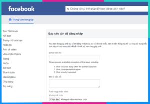 cách lấy lại tài khoản facebook mất gmail