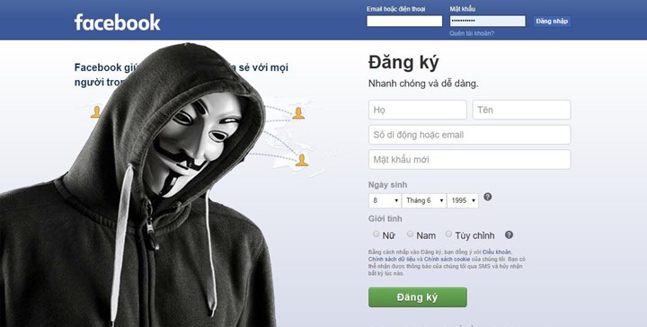 giá lấy lại tài khoản facebook