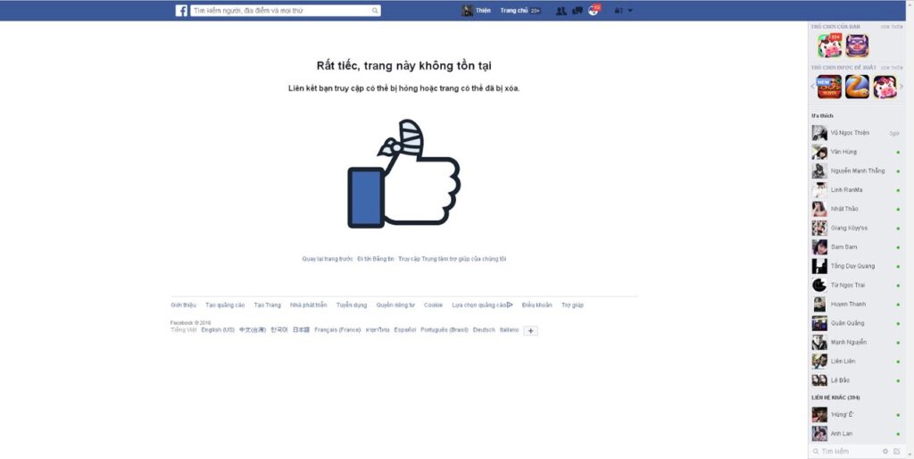 lấy lại tài khoản facebook bằng id