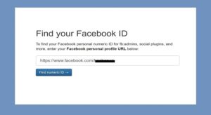 lấy lại tài khoản facebook bằng id